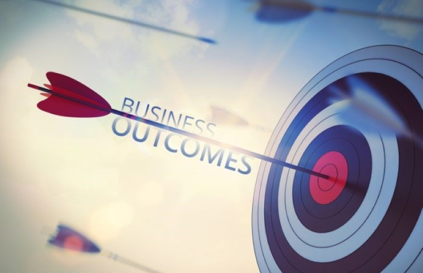 Target business outcomes.